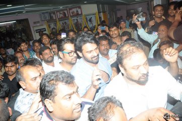 Prabhas Watches Baahubali at Sudharshan Theatre
